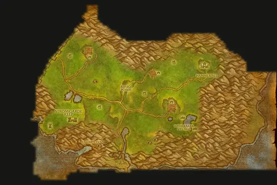 阿拉希高地地图
