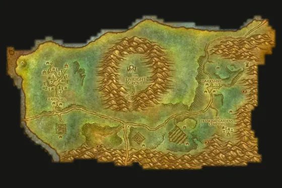 暮色森林地图